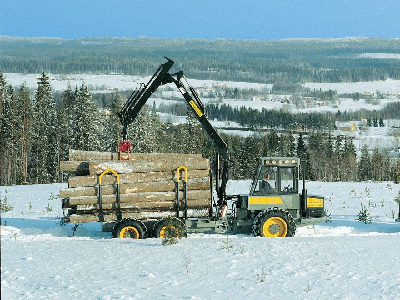 木材運搬車「ディノ」