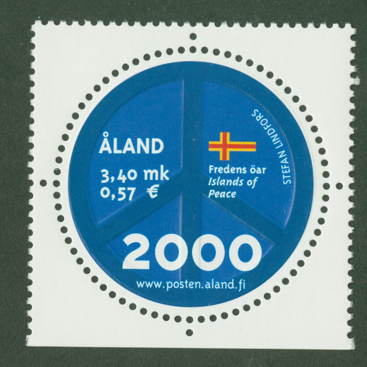 Round Stamp円形の切手